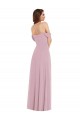 Großhandel Primel A-Linien Chiffon Lange Brautjungfernkleider